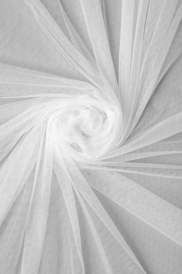 Ultra-Soft Bridal Tulle 300cm Width - Image 2